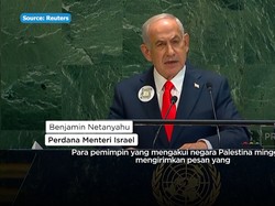 Video:Netanyahu di PBB: Memberikan Negara ke Palestina Adalah Hal Gila