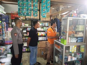 Aksi 2 Maling Bobol Toko Grosir-Gasak Motor di Jetis Bantul Terekam CCTV