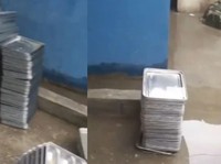 Nampan Makan MBG Diduga Tercemar Air Limbah, Begini Kondisinya