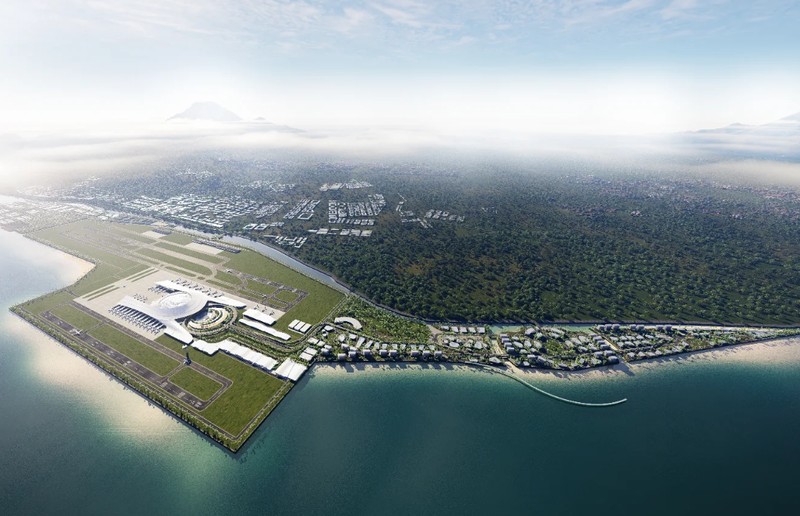Desain Bandara Internasional Bali Utara. (Tangkapan Layar Instagram/alien.dc)