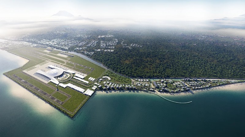 Desain Bandara Internasional Bali Utara. (Tangkapan Layar Instagram/alien.dc)
