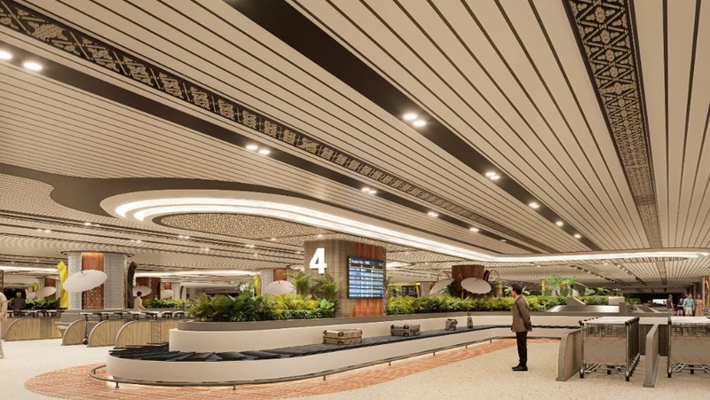 Desain Bandara Internasional Bali Utara. (Tangkapan Layar Instagram/alien.dc)