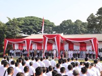 Gelar Upacara HUT ke-80, KAI Pertegas Semangat Melayani