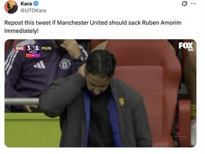 Kata Ruben Amorim Usai MU Dibantai Brentford, Tak Khawatir Dipecat
