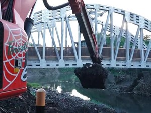 Badung Antisipasi Banjir Musim Hujan, Tukad Mati Dinormalisasi