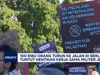 Video: Tuntut Hentikan Kerja Sama Jerman-Israel, Warga Berlin Protes