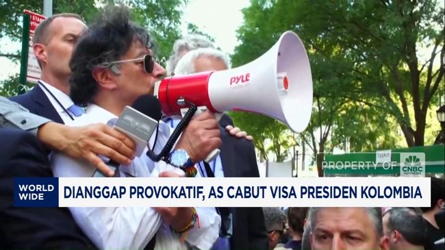Video: Dianggap Provokatif, AS Cabut Visa Presiden Kolombia