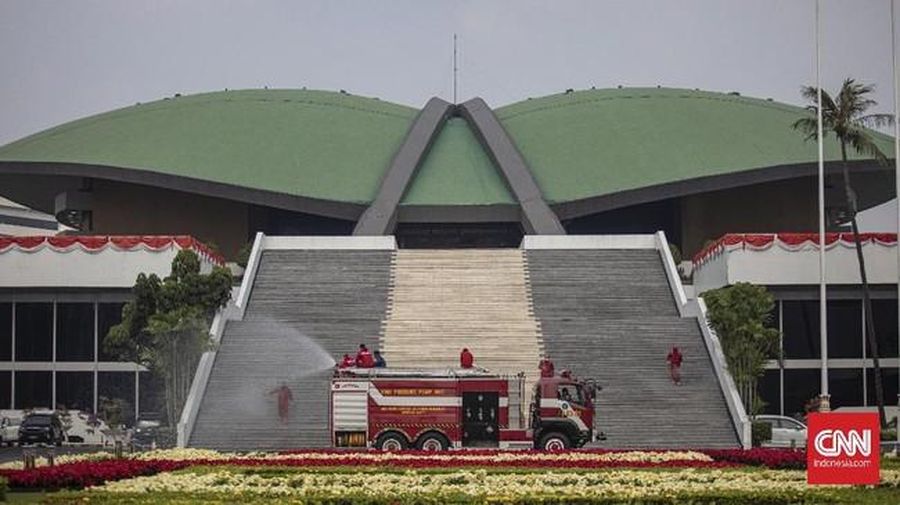 Gedung DPR/MPR RI. (CNN Indonesis)