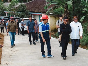 Selesai Diperbaiki, Jalan di Cilograng Banten Kini Mulus Usai 20 Tahun Rusak