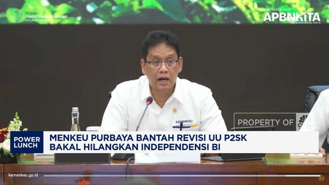 Video: Purbaya Bantah Revisi UU P2SK Bakal Hilangkan Independensi BI