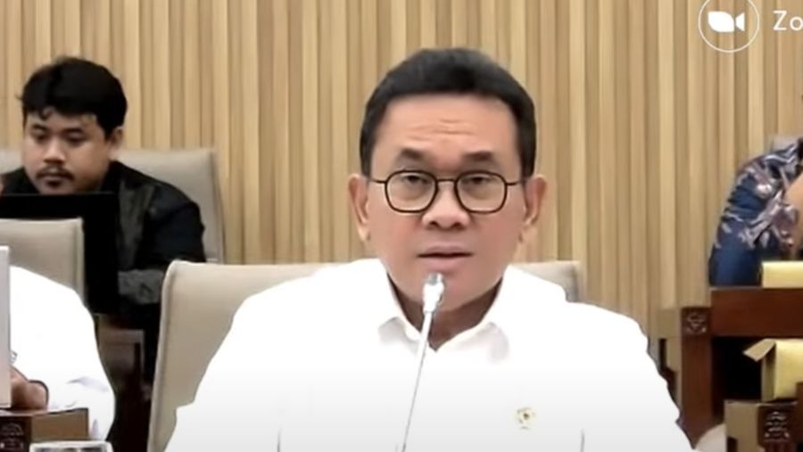 Menteri Perdagangan, Budi Santoso saat Raker dengan Komisi VI. (YouTube/DPR RI)
