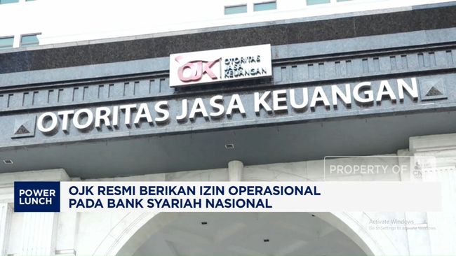 Video: OJK Resmi Berikan Izin Operasional Bank Syariah Nasional