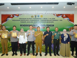 Ponorogo Canangkan Program Jagung Hibrida 1 Desa 1 Hektare