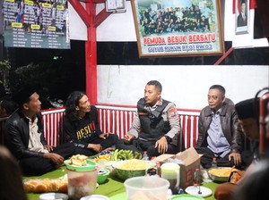 Jadi Benteng Keamanan, Kapolres Ajak Warga Kediri Aktifkan Ronda Malam