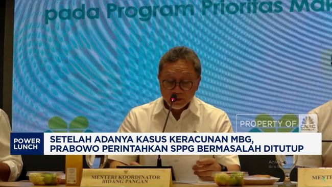 Video:Viral Keracunan MBG, Prabowo Perintahkan SPPG Bermasalah Ditutup