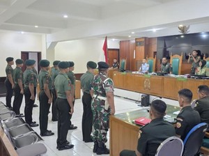 10 TNI Penganiaya Warga Buleleng hingga Tewas Mulai Disidang