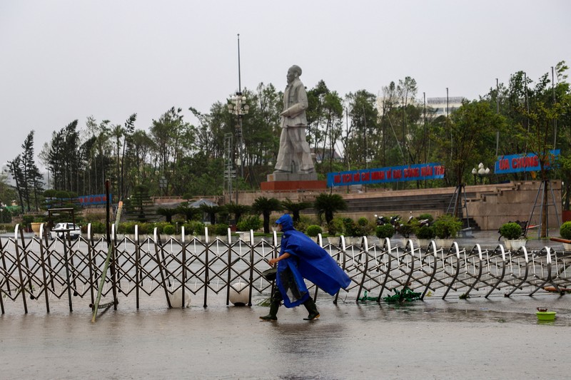 Suasana setelah Topan Bualoi melanda Provinsi Nghe An, Vietnam, Senin (29/9/2025). (REUTERS/Thinh Nguyen) Suasana setelah Topan Bualoi melanda Provinsi Nghe An, Vietnam, Senin (29/9/2025). (REUTERS/Thinh Nguyen)