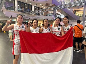 Timnas Basket 3x3 U-17 Putri Juara, Ukir Sejarah di Singapura