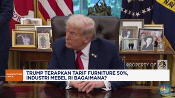 Video: Trump Terapkan Tarif Furniture 50%, Industri Mebel RI Aman?