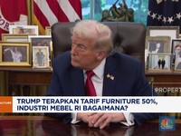 Video: Trump Terapkan Tarif Furniture 50%, Industri Mebel RI Aman?