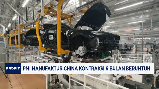 Video: PMI Manufaktur China Kontraksi 6 Bulan Beruntun