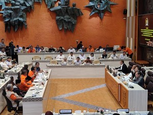 DPR & Tiga Menteri Terima Draft Prinsip Pokok UU Ketenagakerjaan dari Buruh