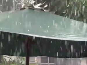 Video: Heboh Fenomena Hujan Es di Cikini Jakpus