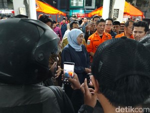 Khofifah Beber Update Penanganan Insiden Ponpes di Sidoarjo Ambruk