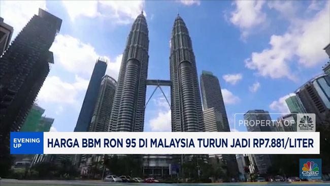 Video: Harga BBM Ron 95 di Malaysia Turun Jadi Rp7.881/Liter