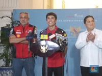 Marc Marquez Temui Prabowo di Istana Jelang MotoGP Mandalika