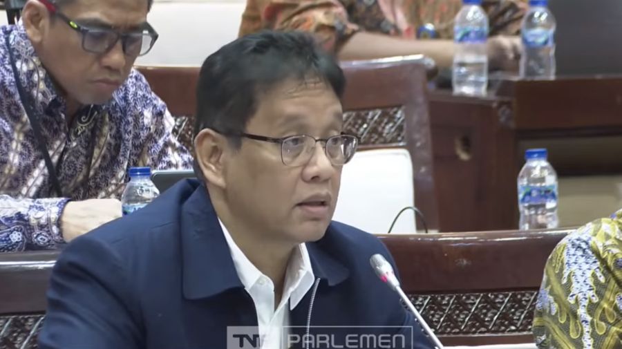 Menteri Keuangan (Menkeu), Purbaya Yudhi Sadewa saat dalam rapat kerja dengan Komisi XI DPR RI, Jakarta, Selasa (30/9/2025). (Tangkapan Layar Youtube/DPR RI)