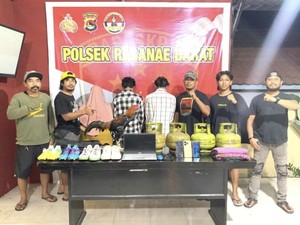 Pengangguran di Bima Bobol Kos Mahasiswa, Sepatu hingga Ayam Jago Riab
