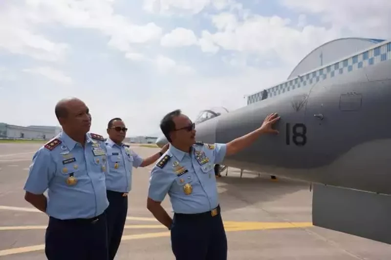 Pengadaan Enam Unit T-50i di Korea. (Dok. TNI AU)