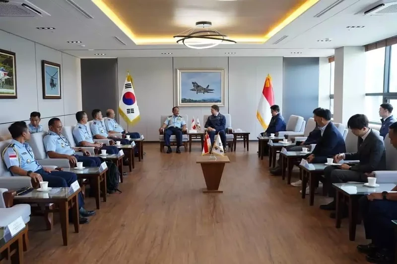 Pengadaan Enam Unit T-50i di Korea. (Dok. TNI AU) Pengadaan Enam Unit T-50i di Korea. (Dok. TNI AU)