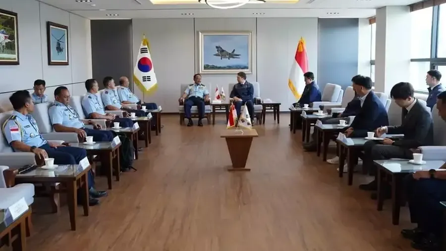 Pengadaan Enam Unit T-50i di Korea. (Dok. TNI AU)