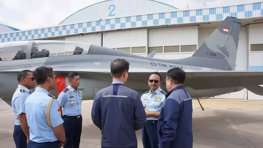Pengadaan Enam Unit T-50i di Korea. (Dok. TNI AU)