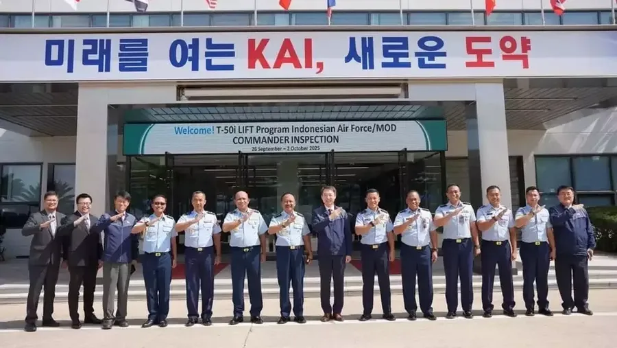 Pengadaan Enam Unit T-50i di Korea. (Dok. TNI AU)
