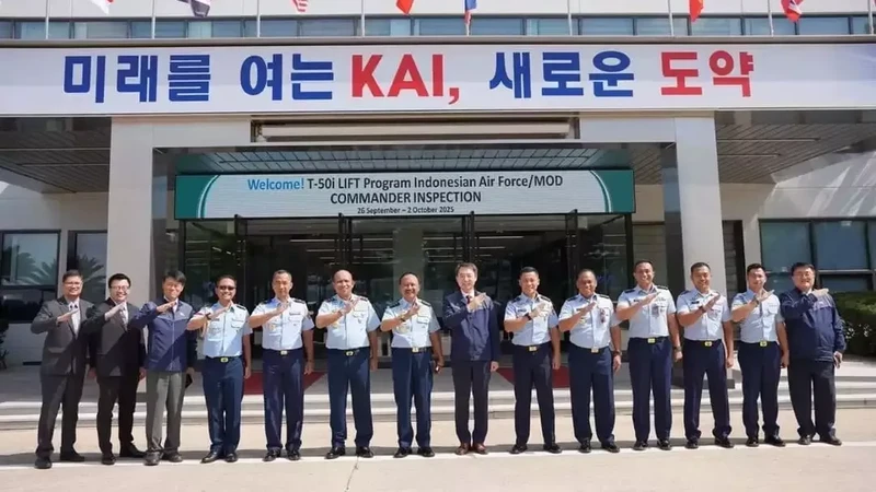Pengadaan Enam Unit T-50i di Korea. (Dok. TNI AU)