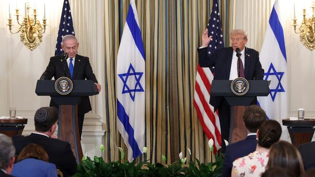 Isi Proposal Perdamaian Gaza Trump-Netanyahu, Arab dan RI Disebut Setuju