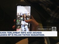 Video: Terlambat Lapor Akuisisi, KPPU Sanksi Rp 15 M Tiktok Nusantara