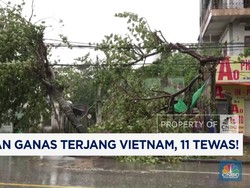 Video: Topan Ganas Terjang Vietnam, 11 Tewas!