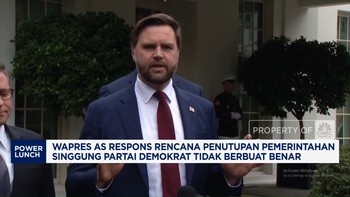 Video: Wapres AS Respons Rencana Penutupan Pemerintahan
