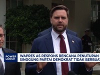 Video: Wapres AS Respons Rencana Penutupan Pemerintahan