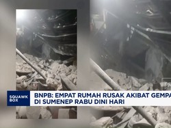 Video: BNPB Catat 4 Rumah Rusak Akibat Gempa di Sumenep