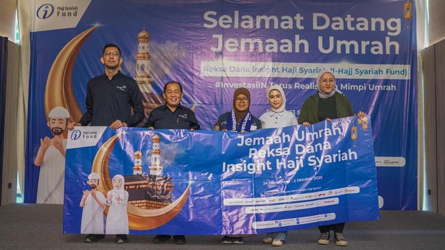 Ajaib Sekuritas-PT IIM Berangkatkan Umrah Melalui I-Hajj Syariah Fund