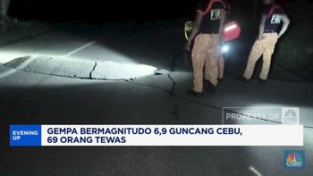 Video: Gempa 6,9 SR Guncang Cebu, 69 Orang Tewas