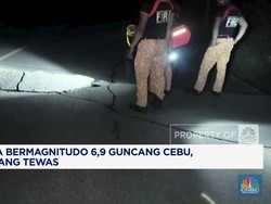 Video: Gempa 6,9 SR Guncang Cebu, 69 Orang Tewas