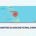 Video: Gempa Magnitudo 6,9 Guncang Filipina, 8 Orang Tewas