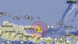 Gempa M 6,5 Sumenep: Getaran Terasa di Blitar, Bali hingga Lombok