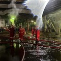 Detik-Detik Kebakaran di Kilang Minyak Dumai Milik Pertamina